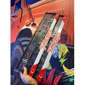 Türkiye Özel Tasarım Pleksi Plakalık